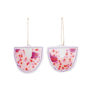 DROP HOOPS  |  Mulberry Speckled Sands